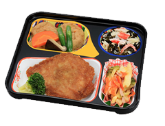 メニュー例④やわらかカツオフライ