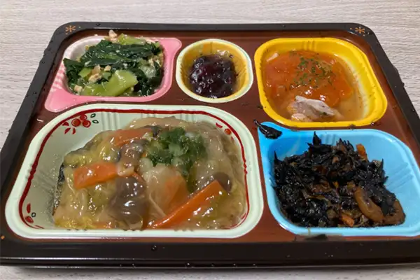 06 鰆の野菜あんかけ①