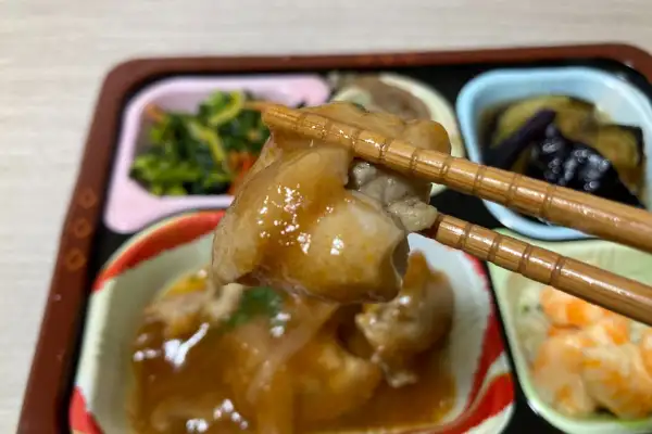 07 鶏のデミソース仕立て②