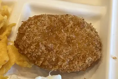 メリット②揚げ物は衣を薄めに仕上げている