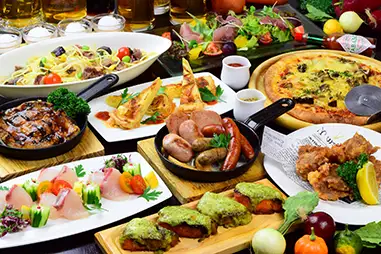 メリット③メニュー59種類から選べる