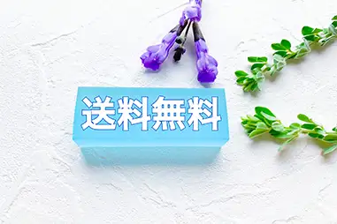 メリット②送料無料（一部除く）