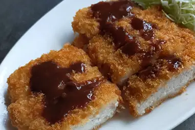 週一回ペースで揚げ物がある