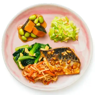 三ツ星ファーム 口コミ|肉厚サバの ピーナッツ味噌焼き仕立て