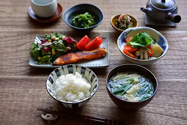 （１）カロリーをしっかりとる